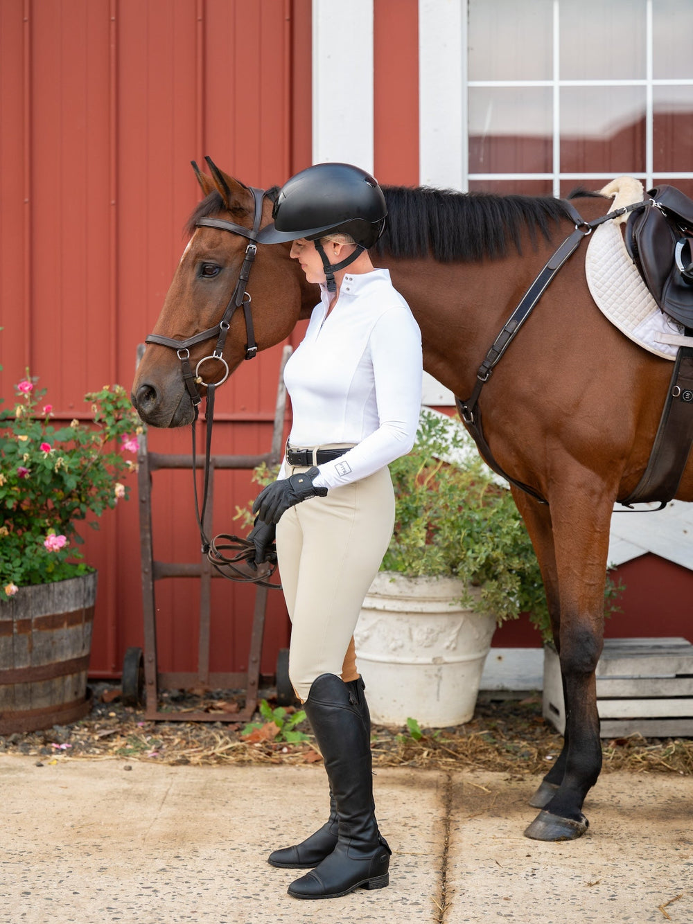 FITS Clear Round Show Shirt