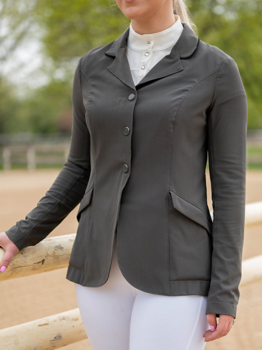 FITS Zephyr II Mesh Hunt Show Coat - Charcoal