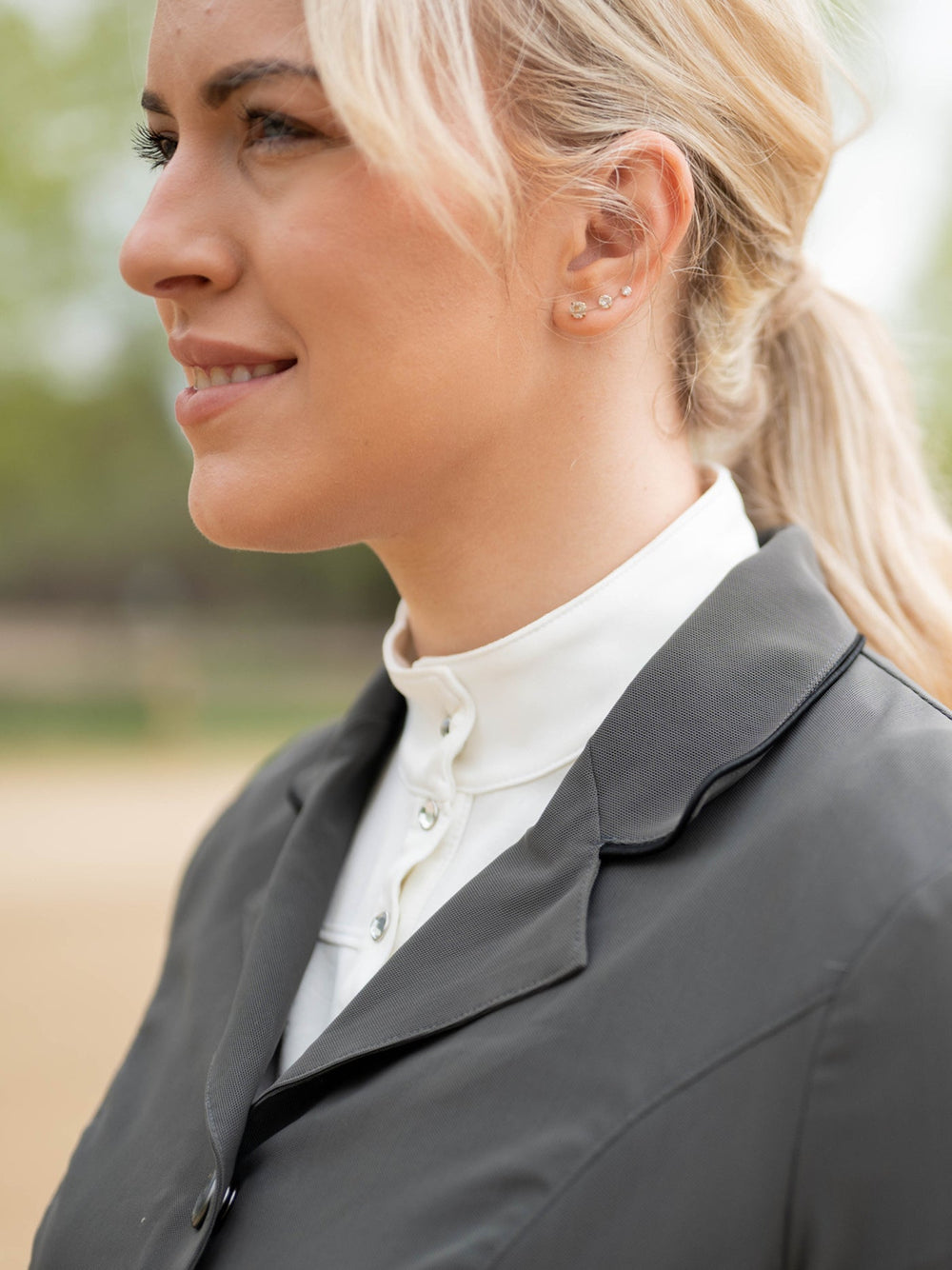 FITS Zephyr II Mesh Hunt Show Coat - Charcoal