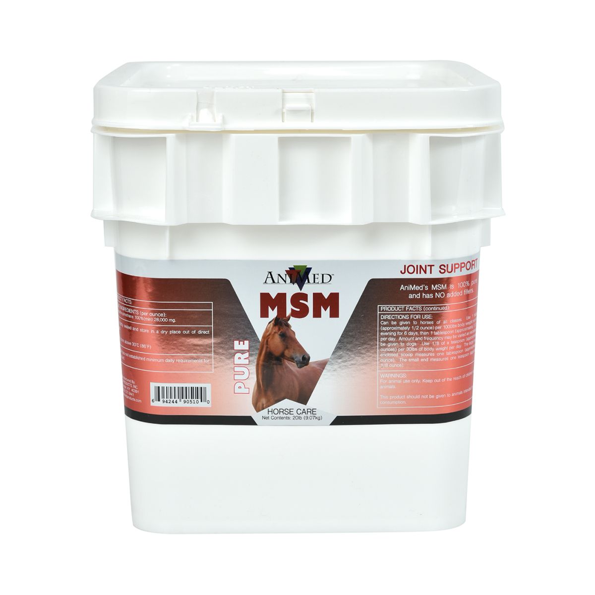 AniMed Pure MSM Powdered Joint Supplement - Corro