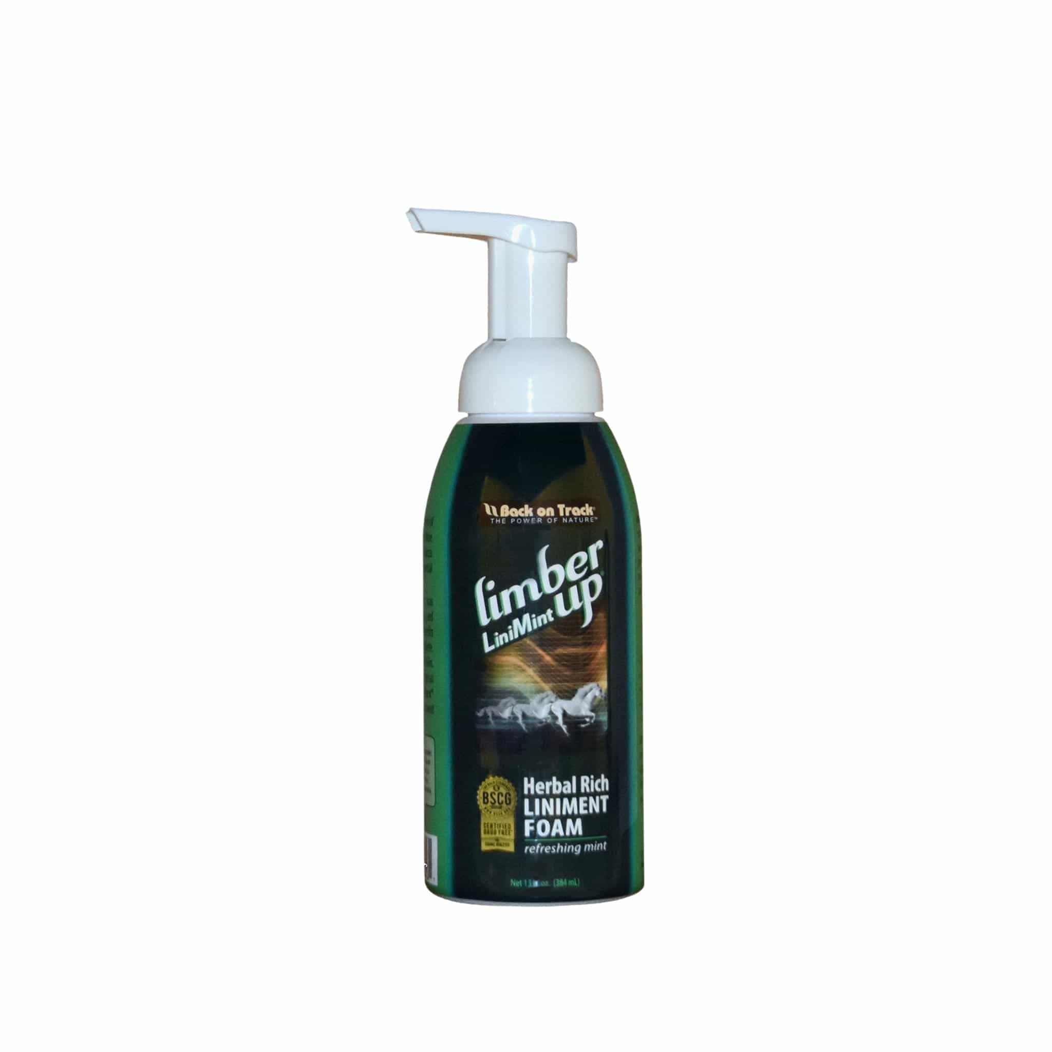 Back on Track Limber Up All-Natural Liniment Foam For Muscle & Joint P ...