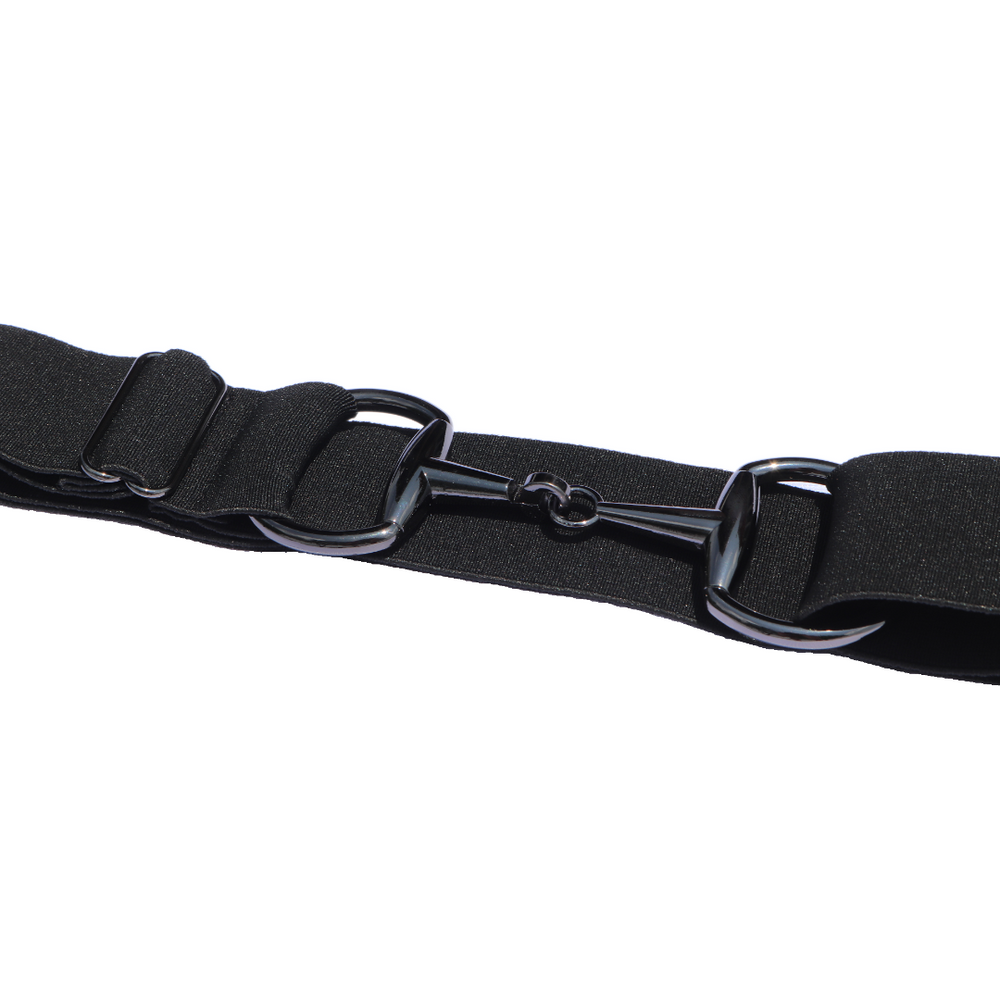 Divine Equestrian Snaffle Comfort Fit Belt - Black