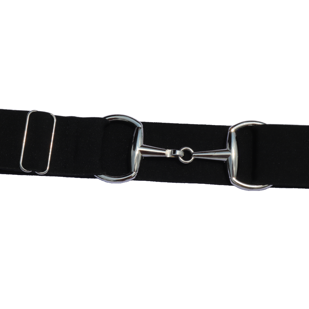 Divine Equestrian Snaffle Comfort Fit Belt - Black