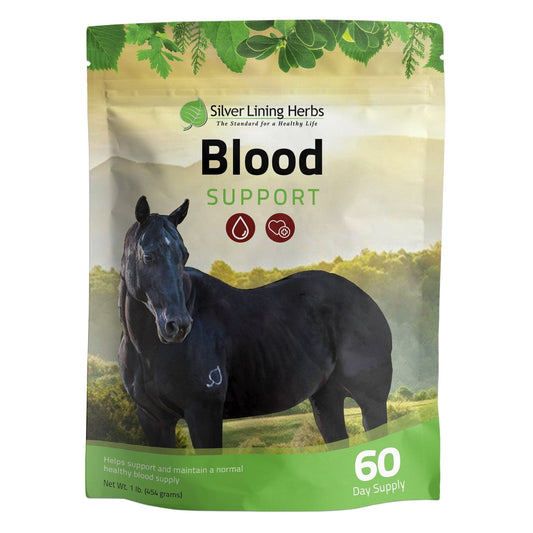 Silver Lining Herbs Blood Support for Horses