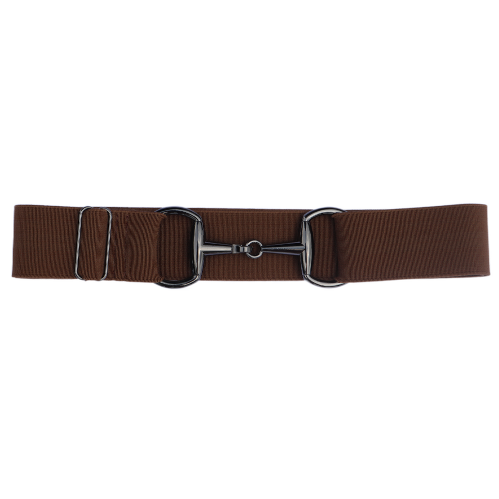 Divine Equestrian Snaffle Comfort Fit Belt - Brown