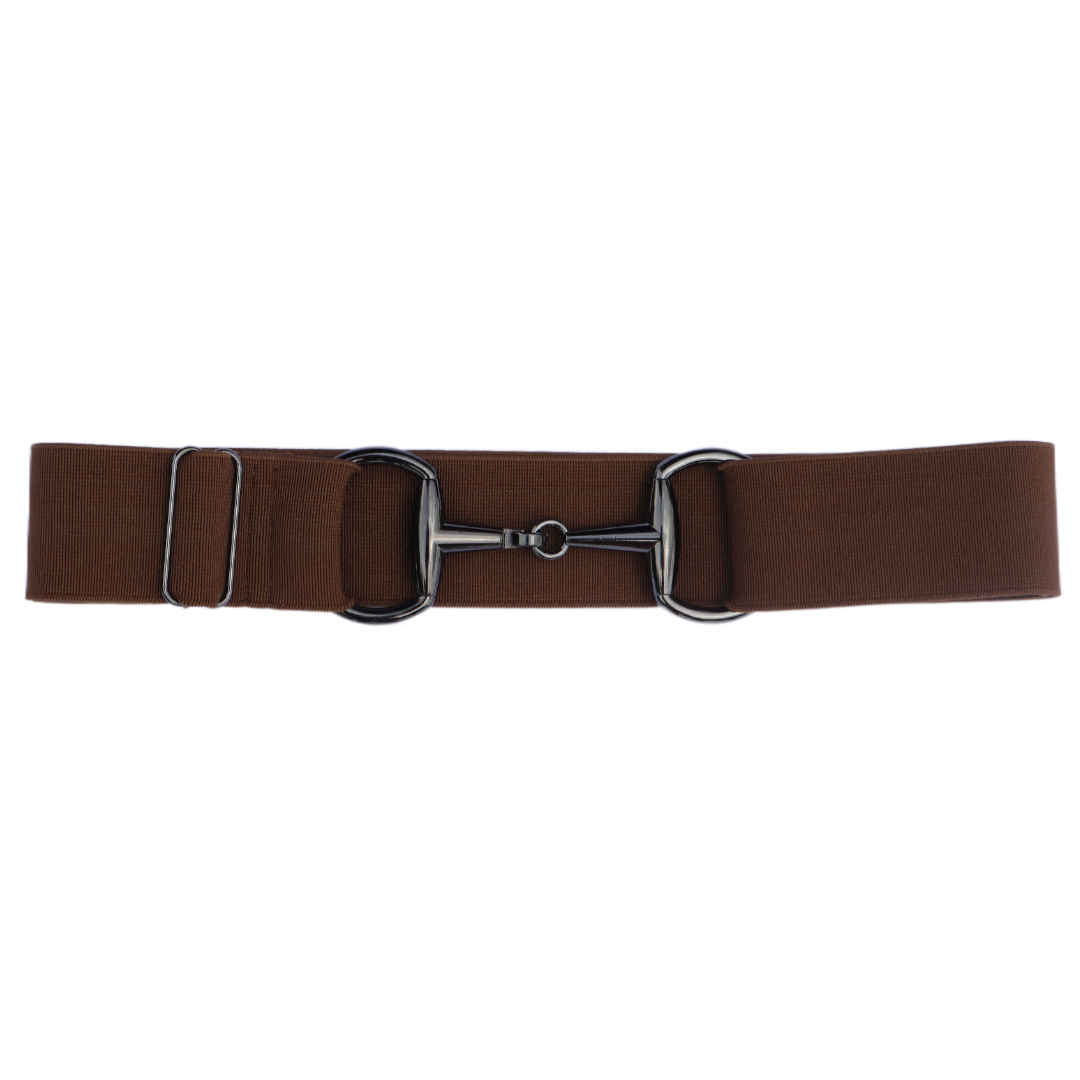 Divine Equestrian Snaffle Comfort Fit Belt - Brown