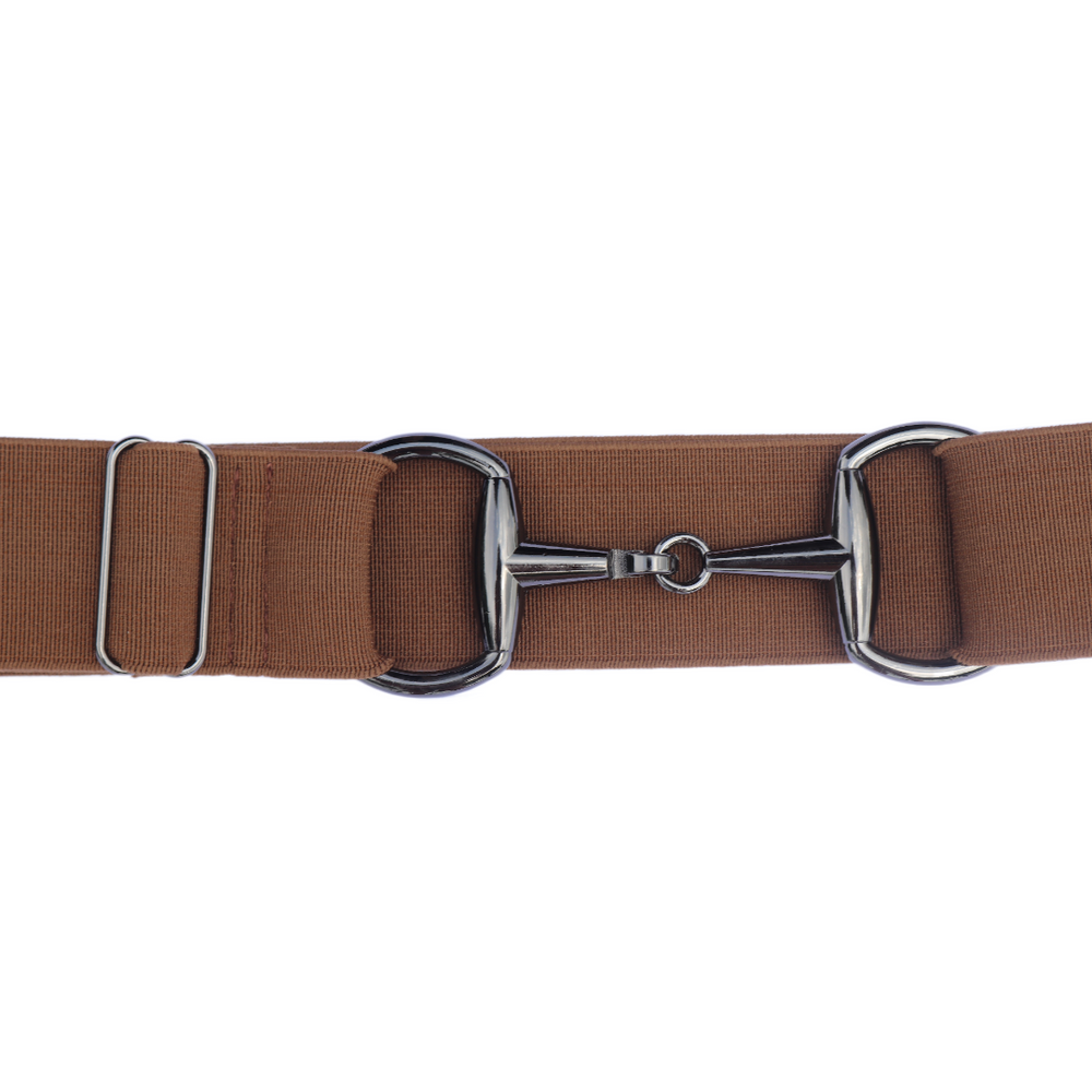 Divine Equestrian Snaffle Comfort Fit Belt - Brown