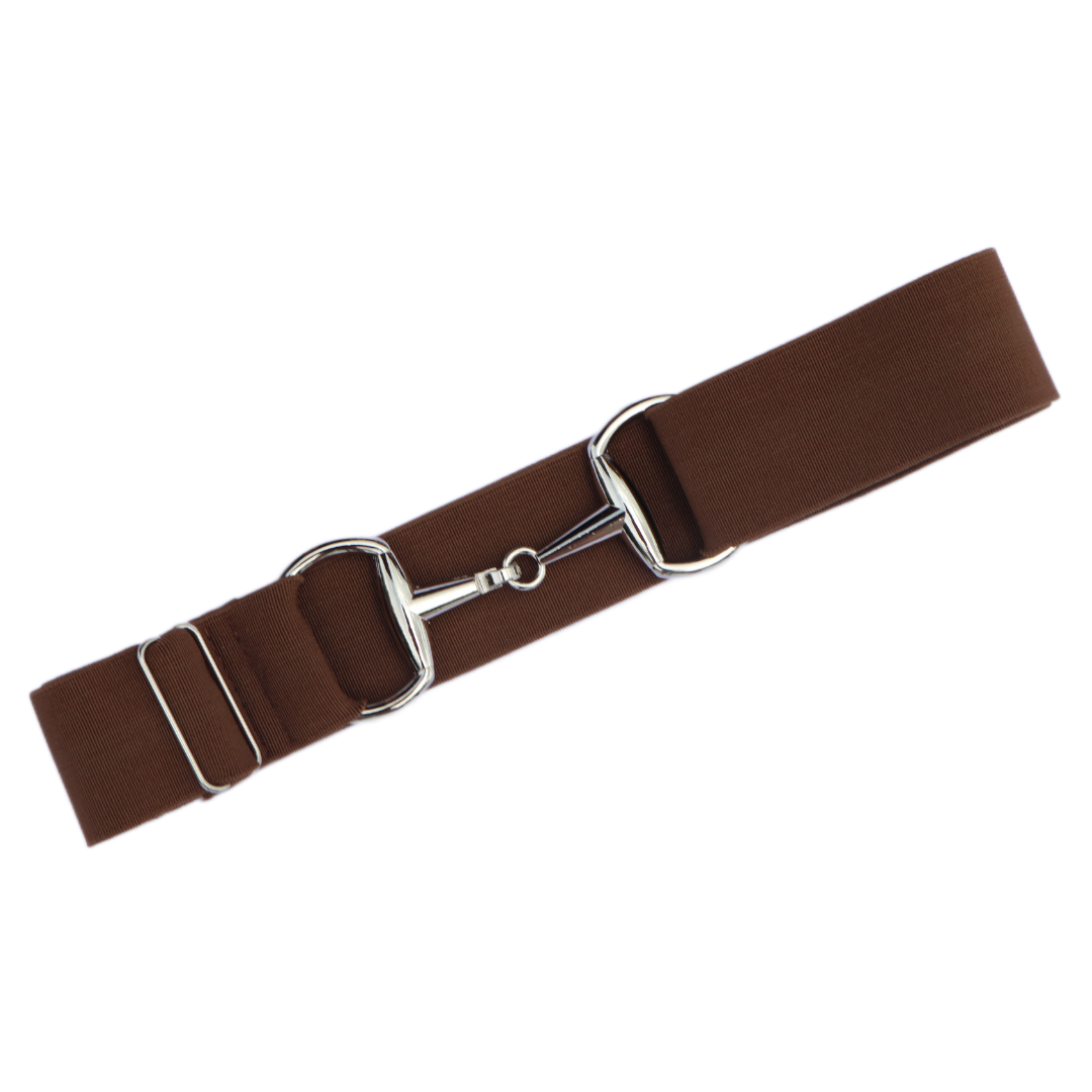 Divine Equestrian Snaffle Comfort Fit Belt - Brown