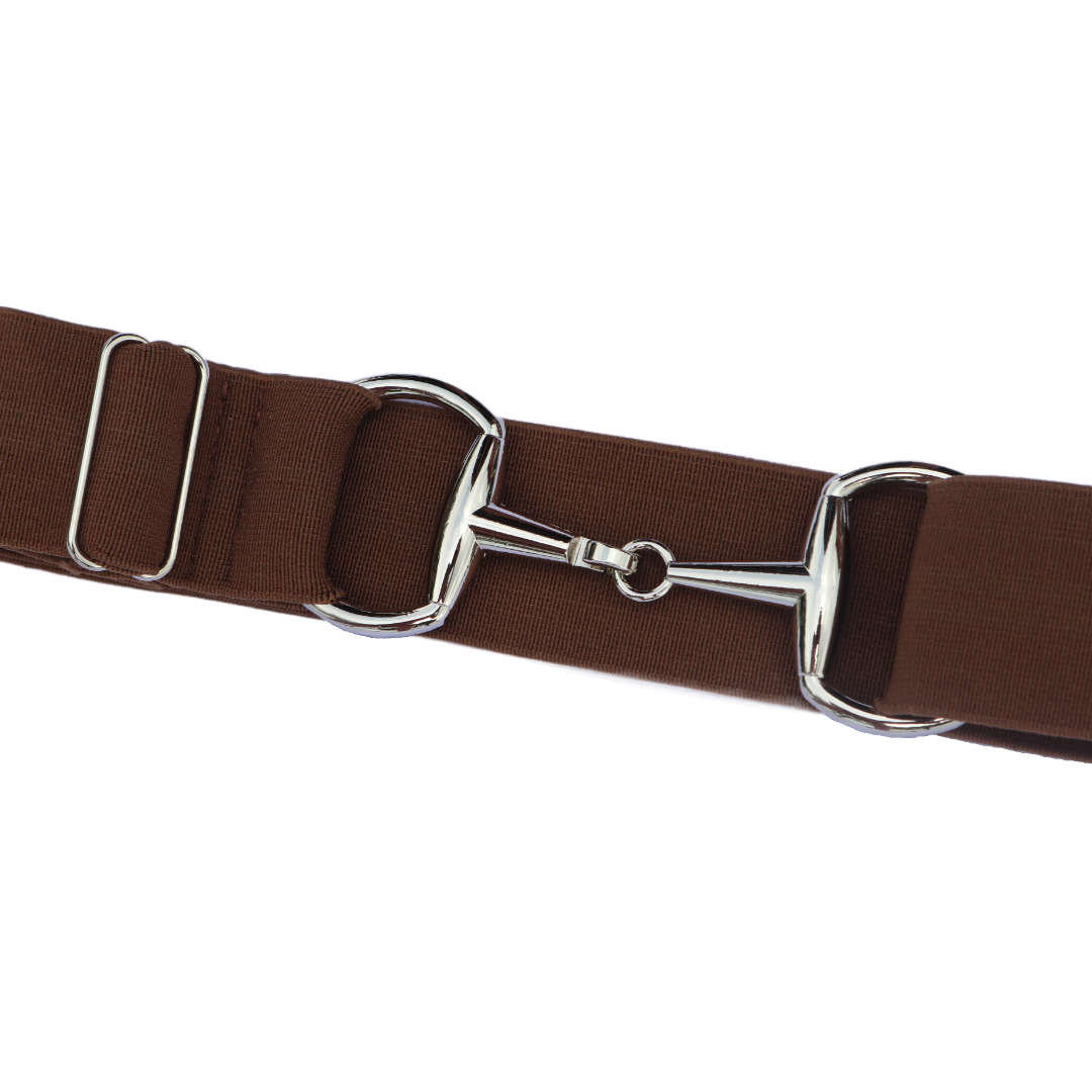 Divine Equestrian Snaffle Comfort Fit Belt - Brown