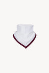 White/Burgundy