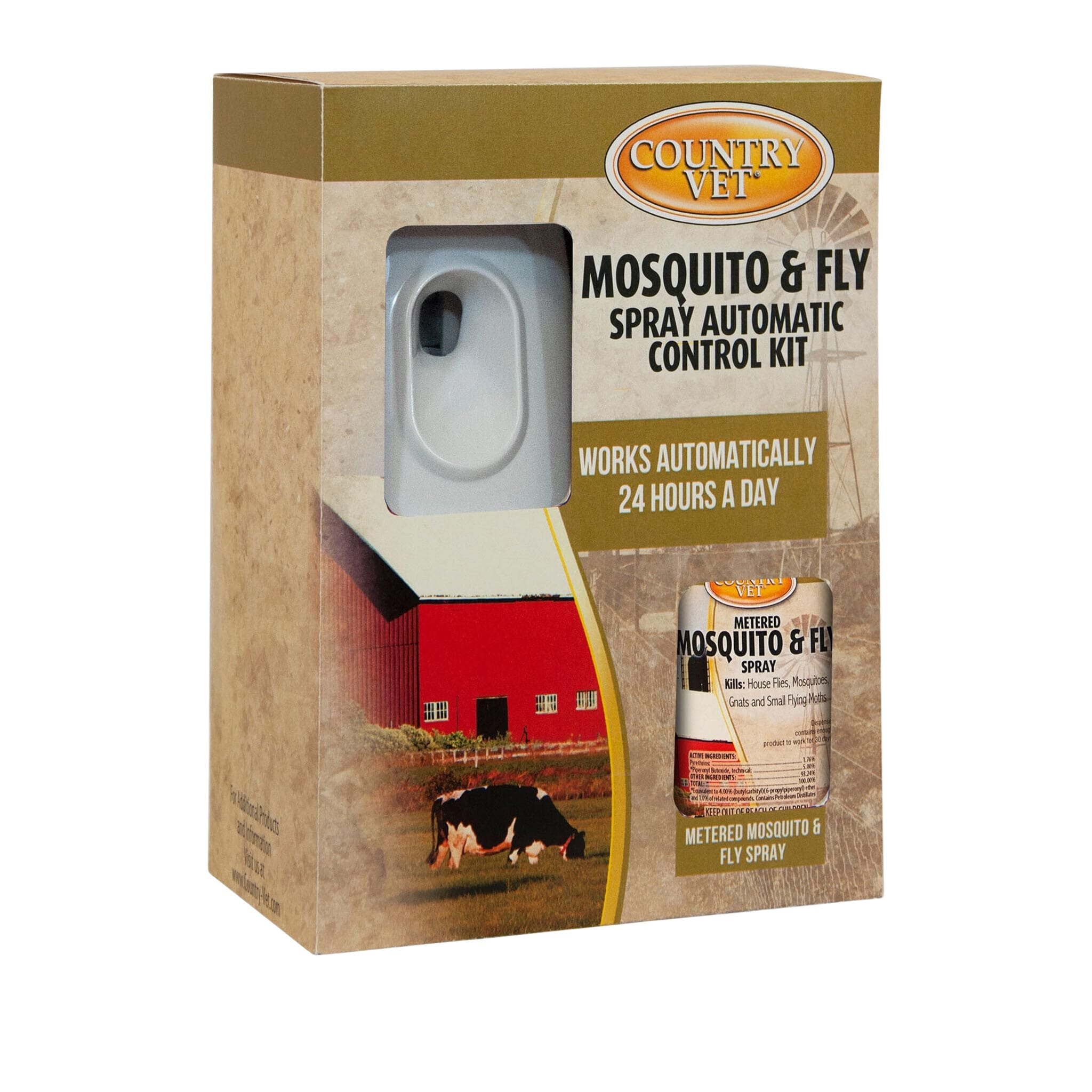 Country Vet Equine Mosquito and Fly Control Kit - Corro