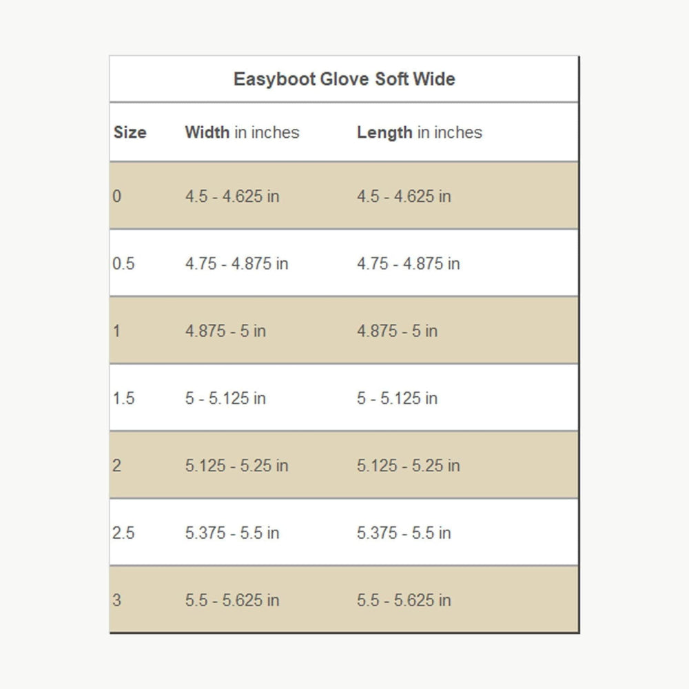EasyCare Easyboot Glove Soft Wide, Single Boot - Corro