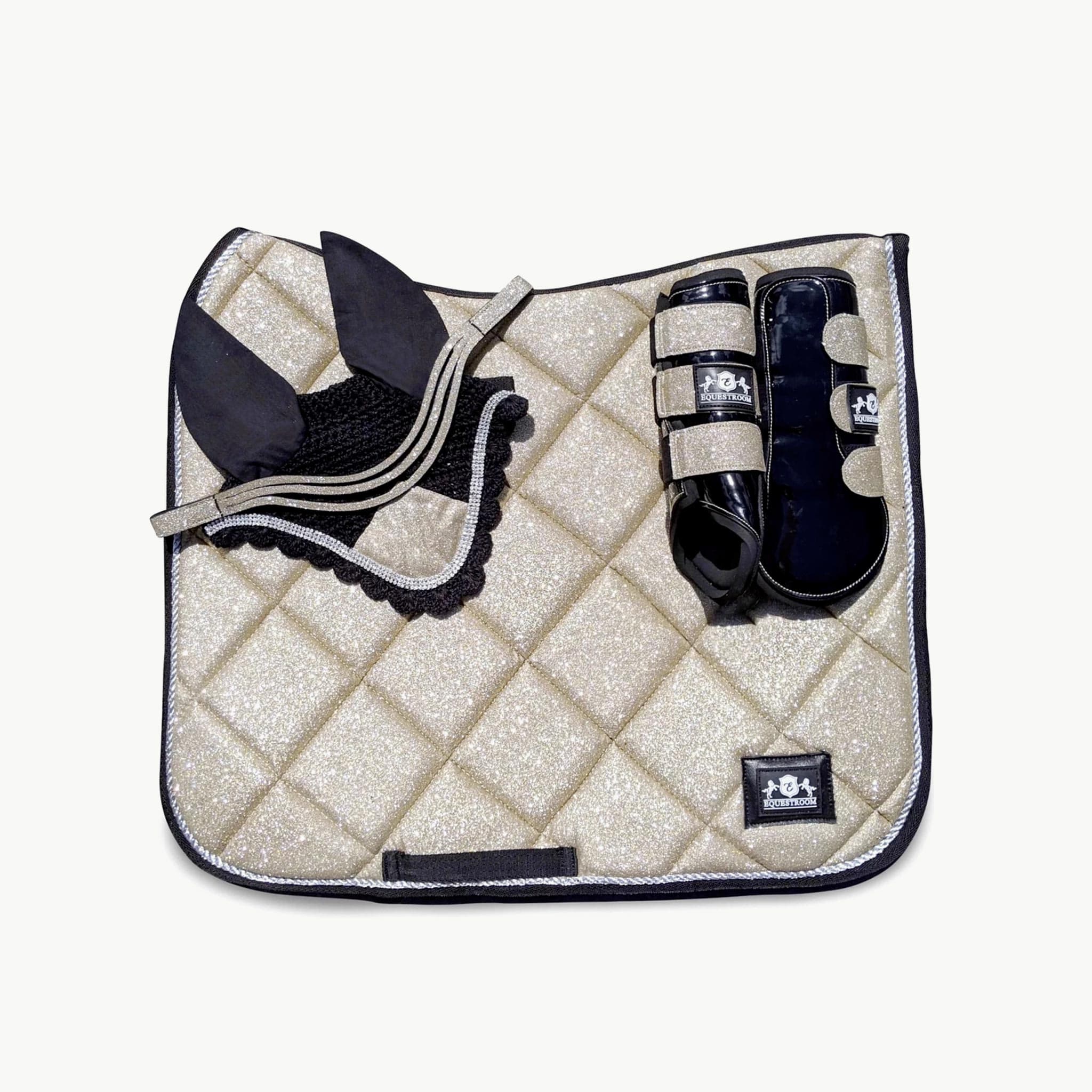 Equestroom Champagne Saddle Pad Set - Corro