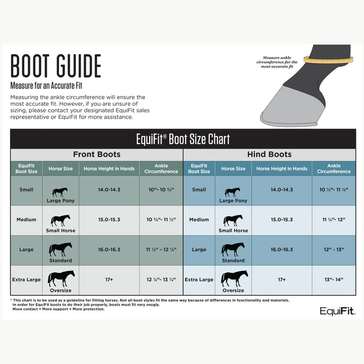 EquiFit D - Teq Front Boot with ImpacTeq Liner - Corro