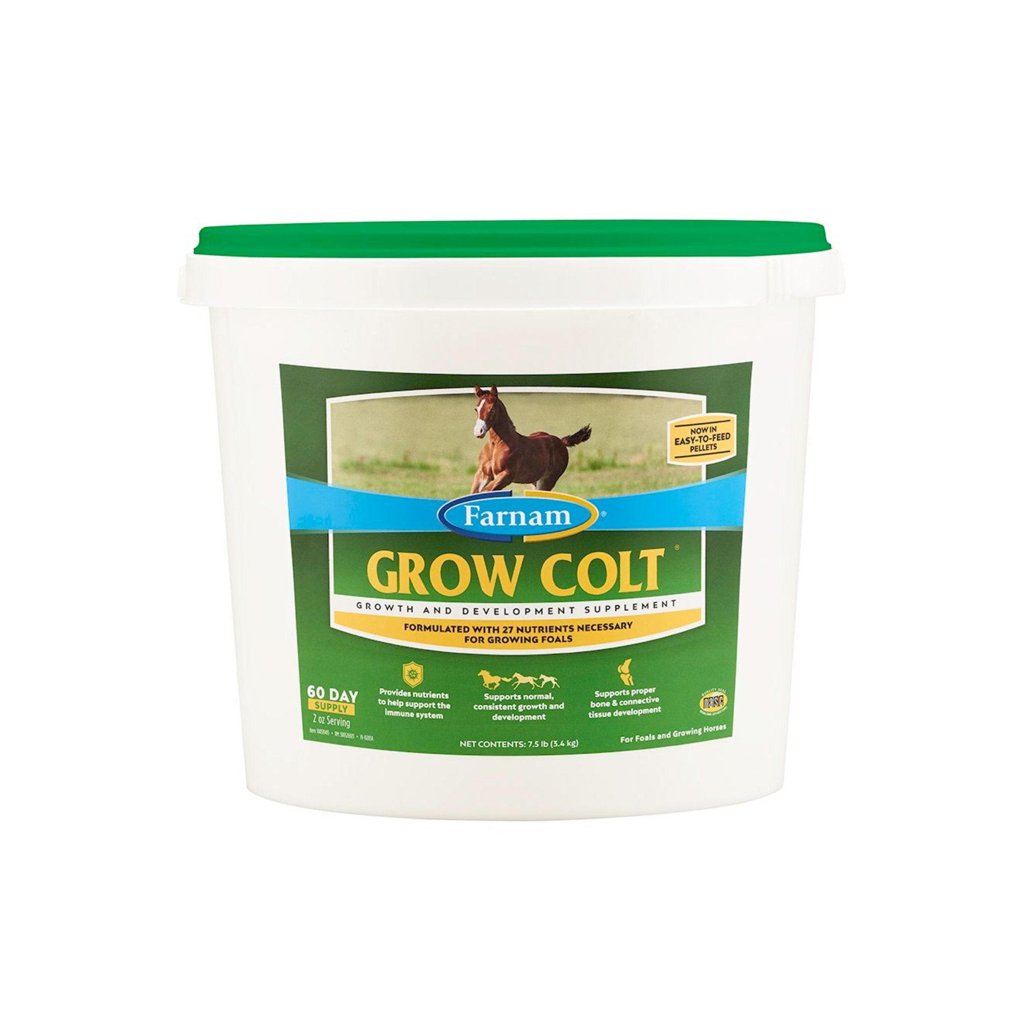 Farnam Grow Colt Growth and Development Pelleted Supplement - Corro