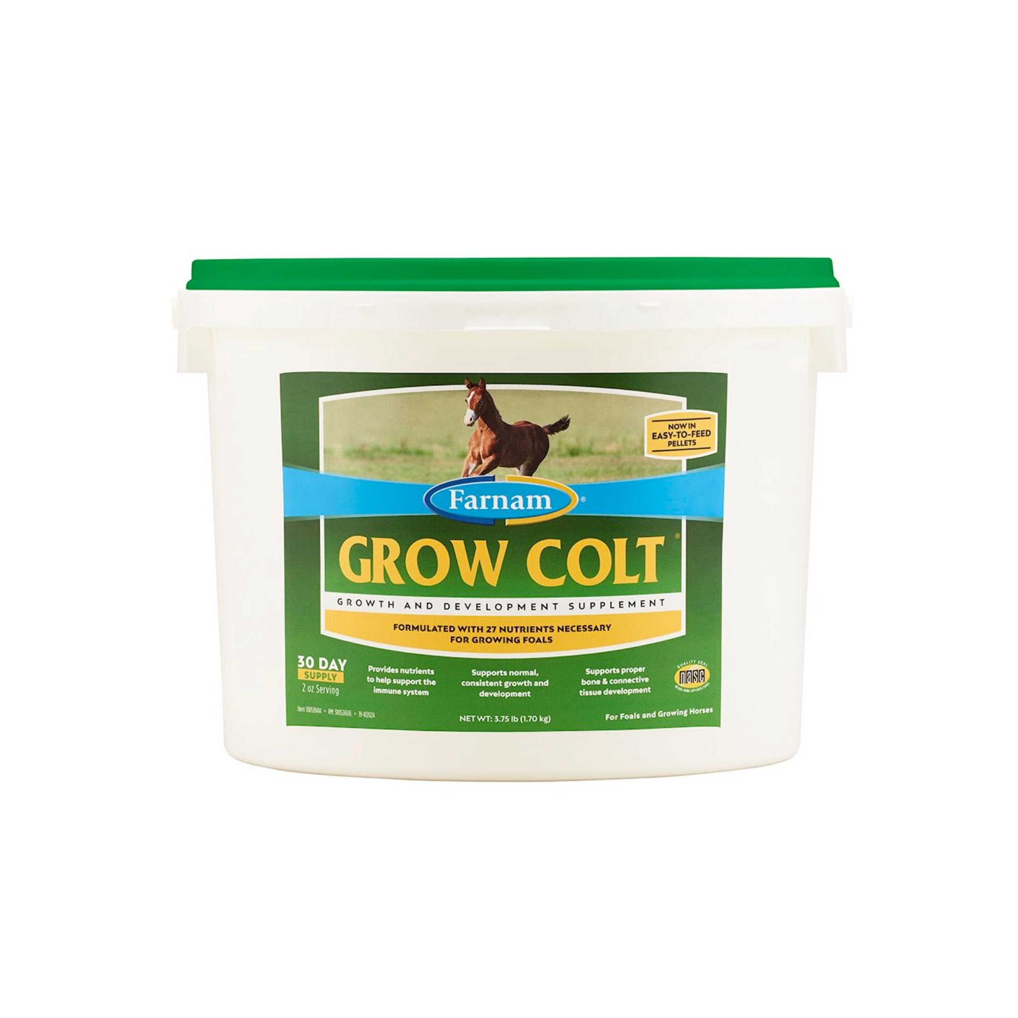 Farnam Grow Colt Growth and Development Pelleted Supplement - Corro