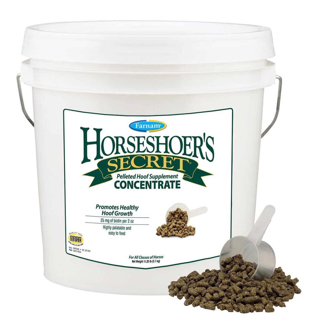 Farnam Horseshoer's Secret Concentrate Pelleted Hoof Supplement - Corro