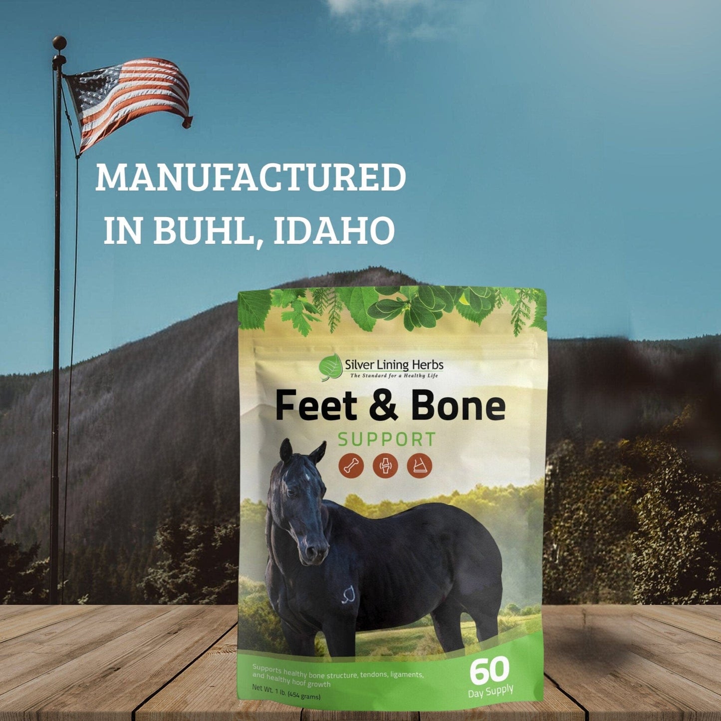 Silver Lining Herbs Feet & Bone Support for Horses