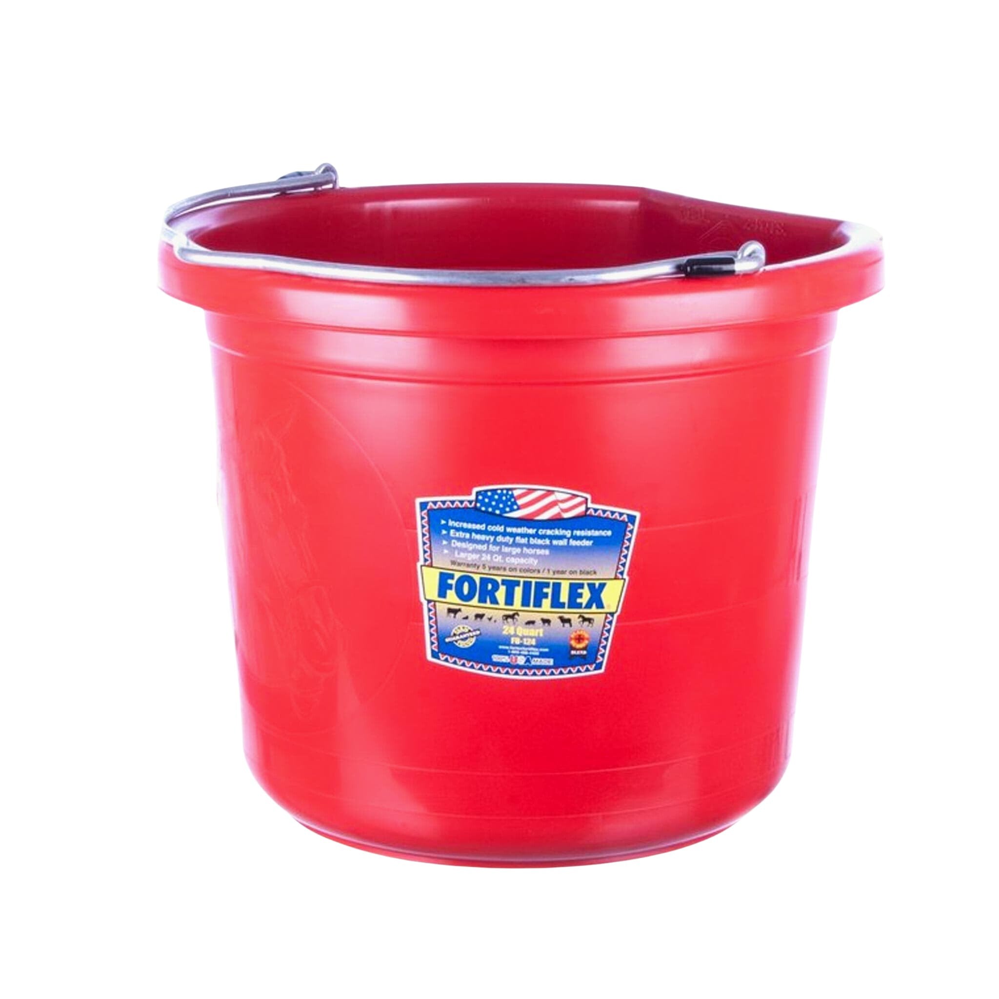 Fortiflex 20 Quart Flat Back Bucket - Corro