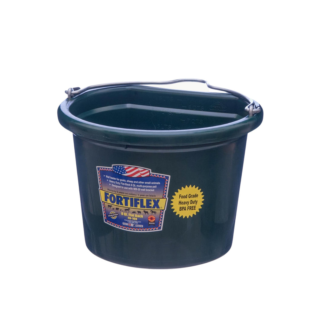 Fortiflex 8 Quart Flat Back Bucket - Corro