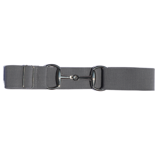 Divine Equestrian Snaffle Comfort Fit Belt - Gray