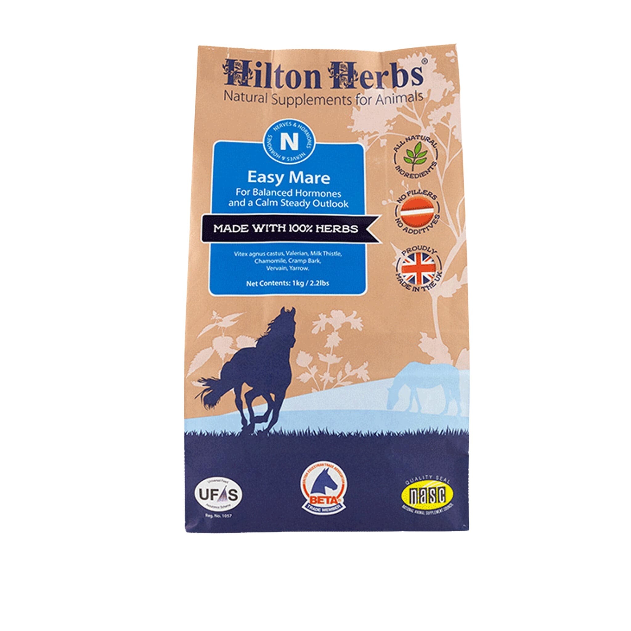 Hilton Herbs Easy Mare Natural Calming Supplement - Corro