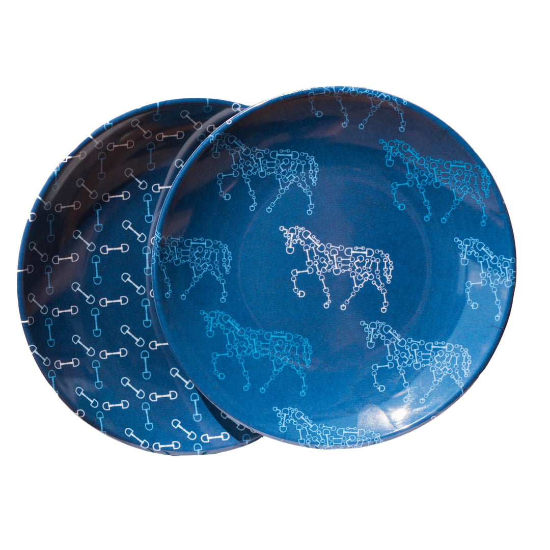 Honey & Hank Equestrian Salad Plates - Set of 4 - Corro