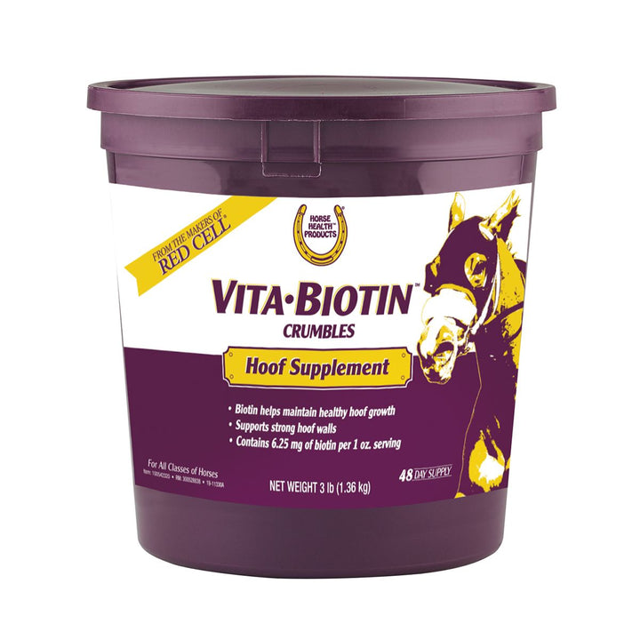 Horse Health Products Vita Biotin Crumbles Hoof Supplement - Corro