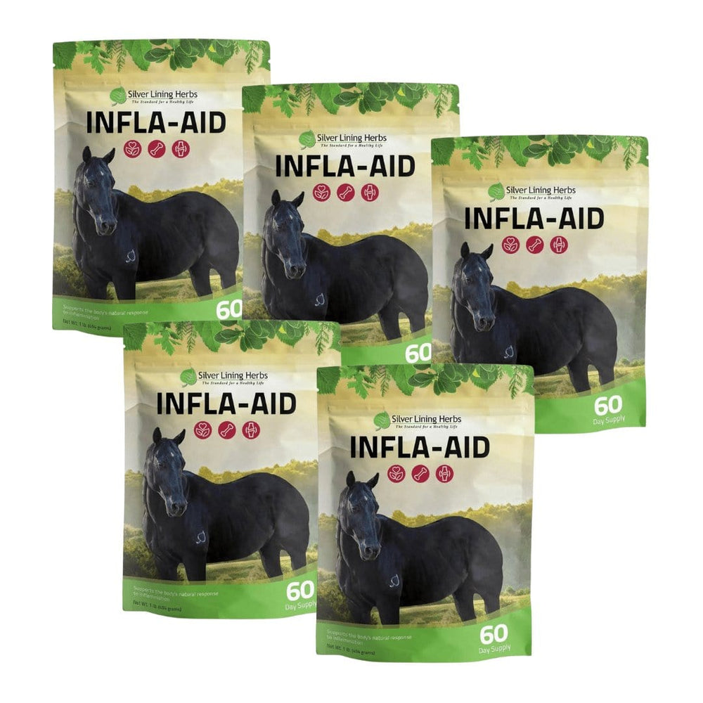 Silver Lining Herbs Infla-aid for Horses