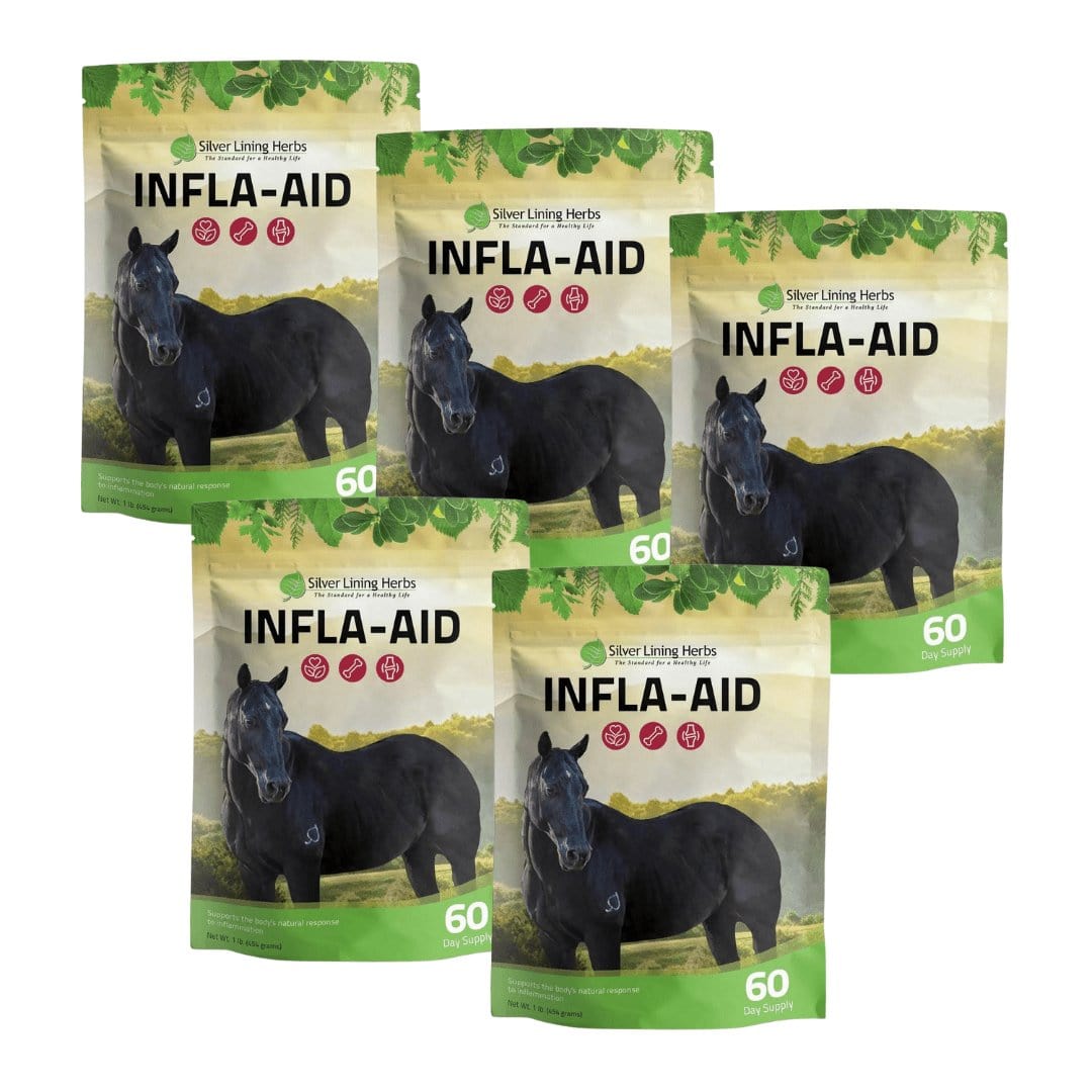 Silver Lining Herbs Infla-aid for Horses