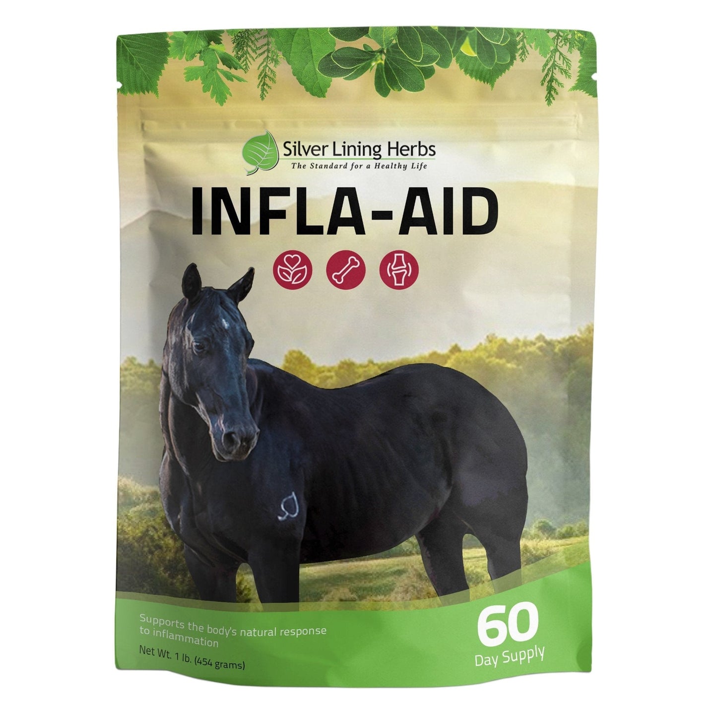 Silver Lining Herbs Infla-aid for Horses