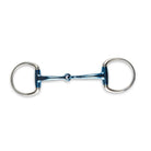 JP Korsteel Blue Steel Jointed Eggbutt Snaffle Bit - Corro