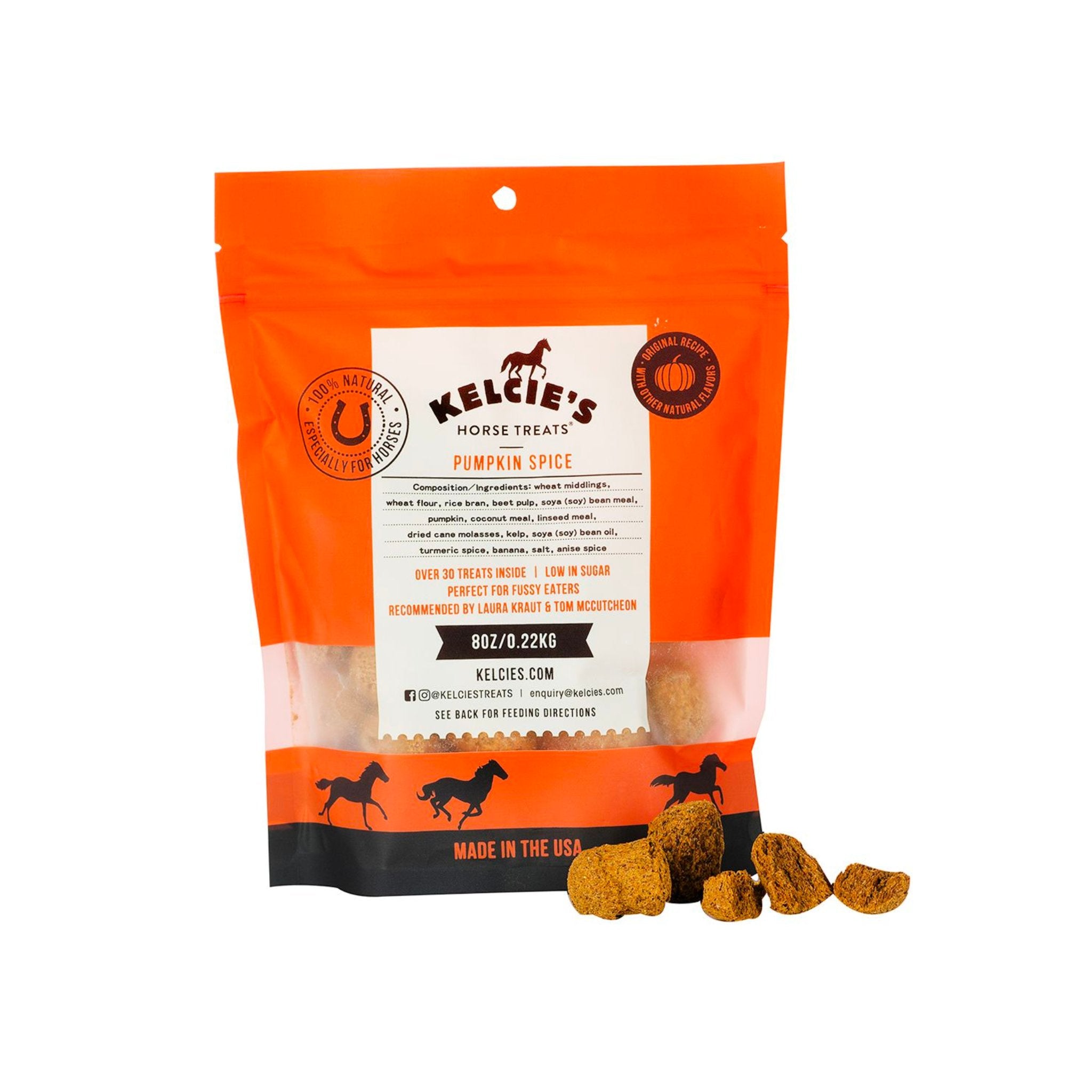 Kelcie's Treats Pumpkin Spice Horse Treat - Corro