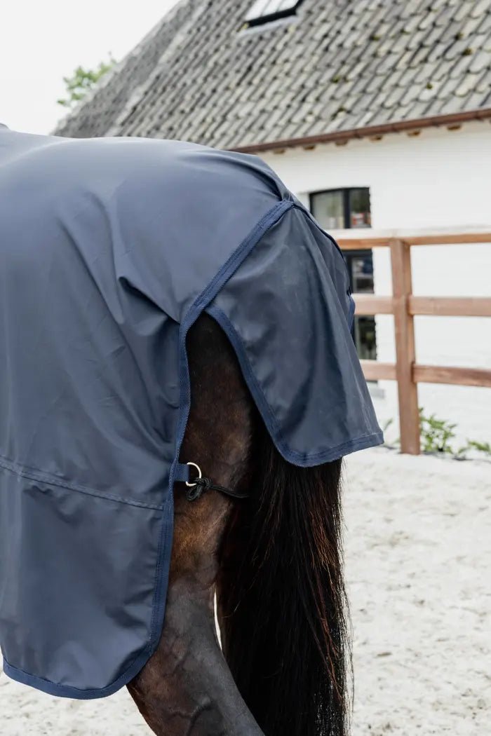 Kentucky Horseware Horse Raincoat Hurricane with stirrup holes - Corro