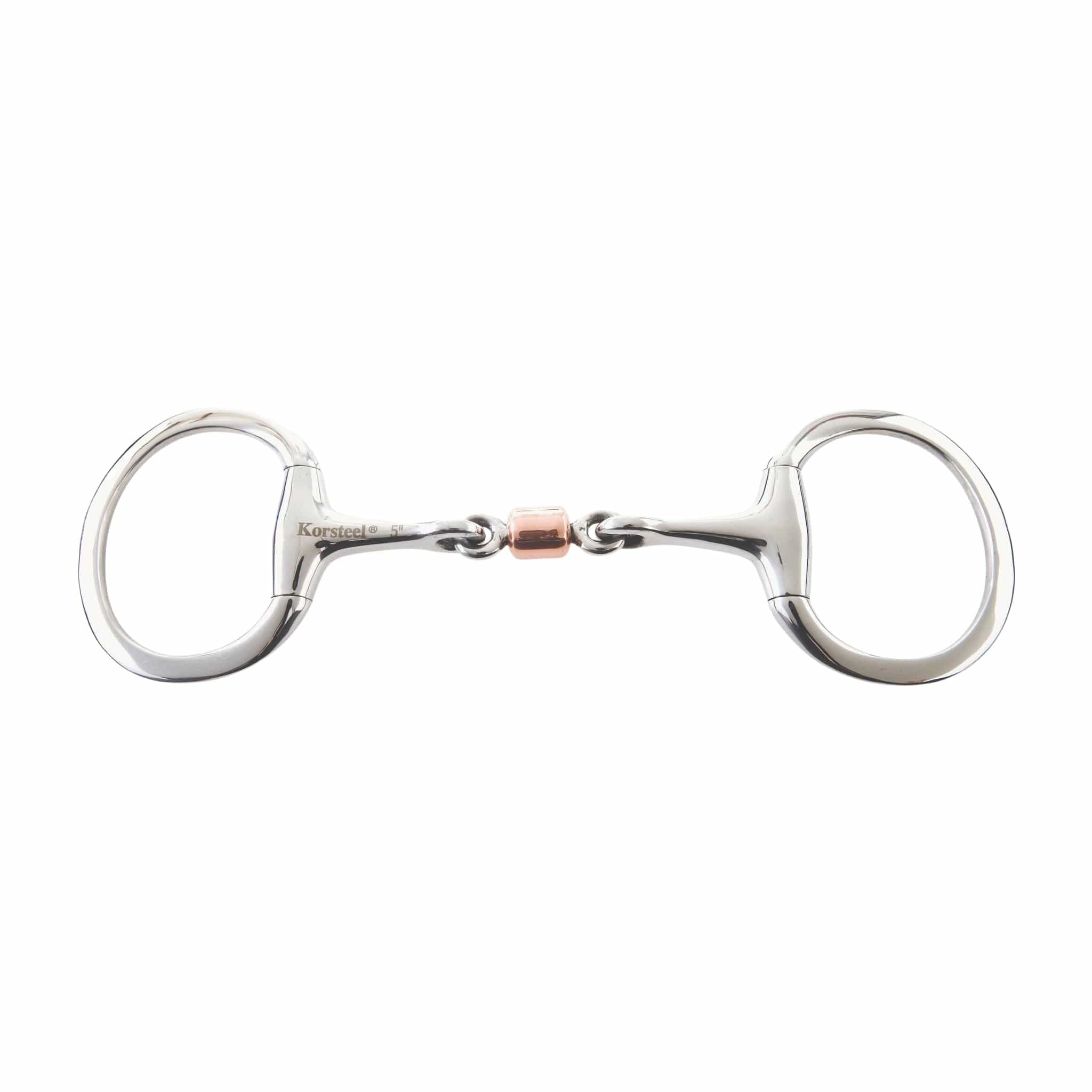Happy Mouth Copper Roller Eggbutt Snaffle