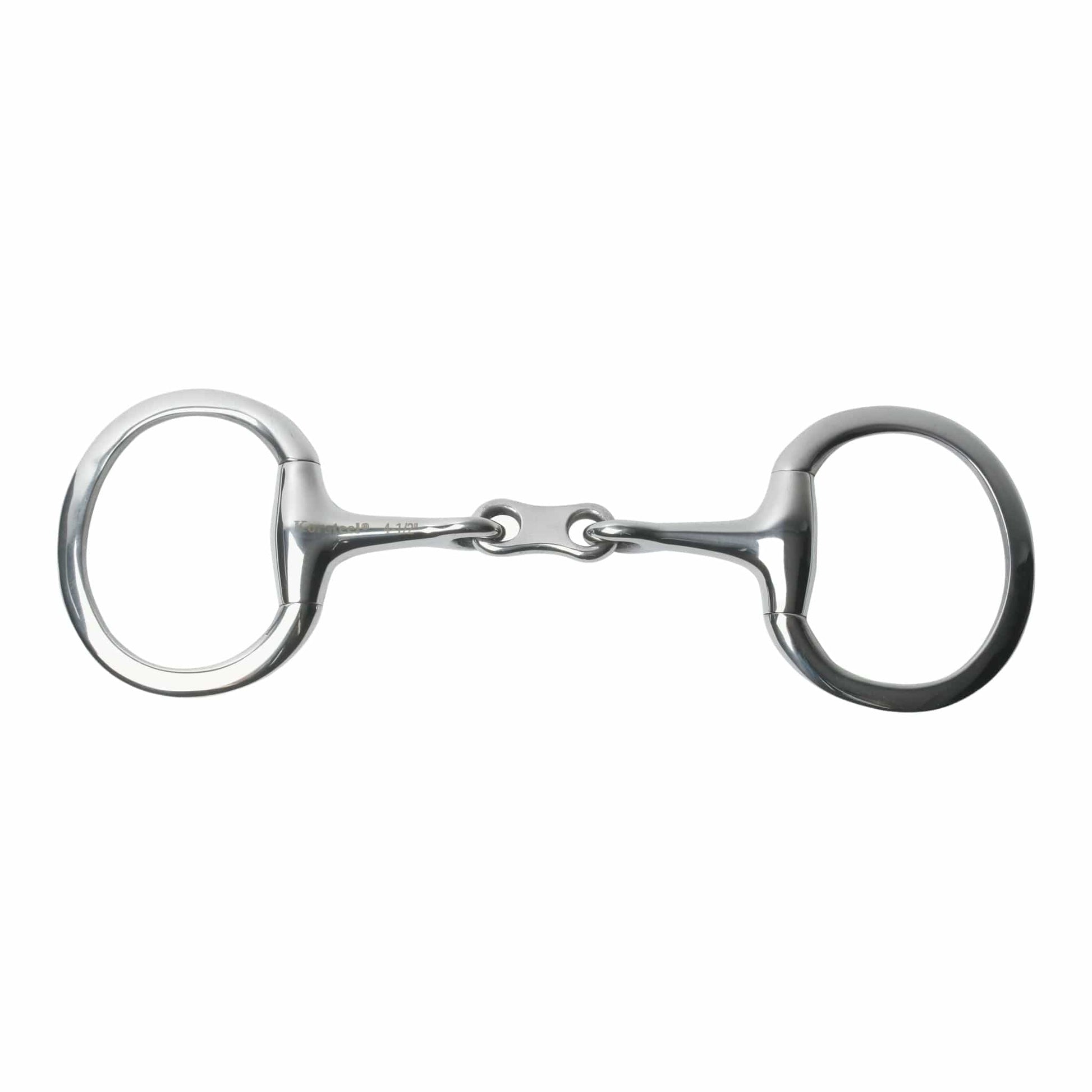 Korsteel Stainless Steel French Link Eggbutt Snaffle Bit - Corro