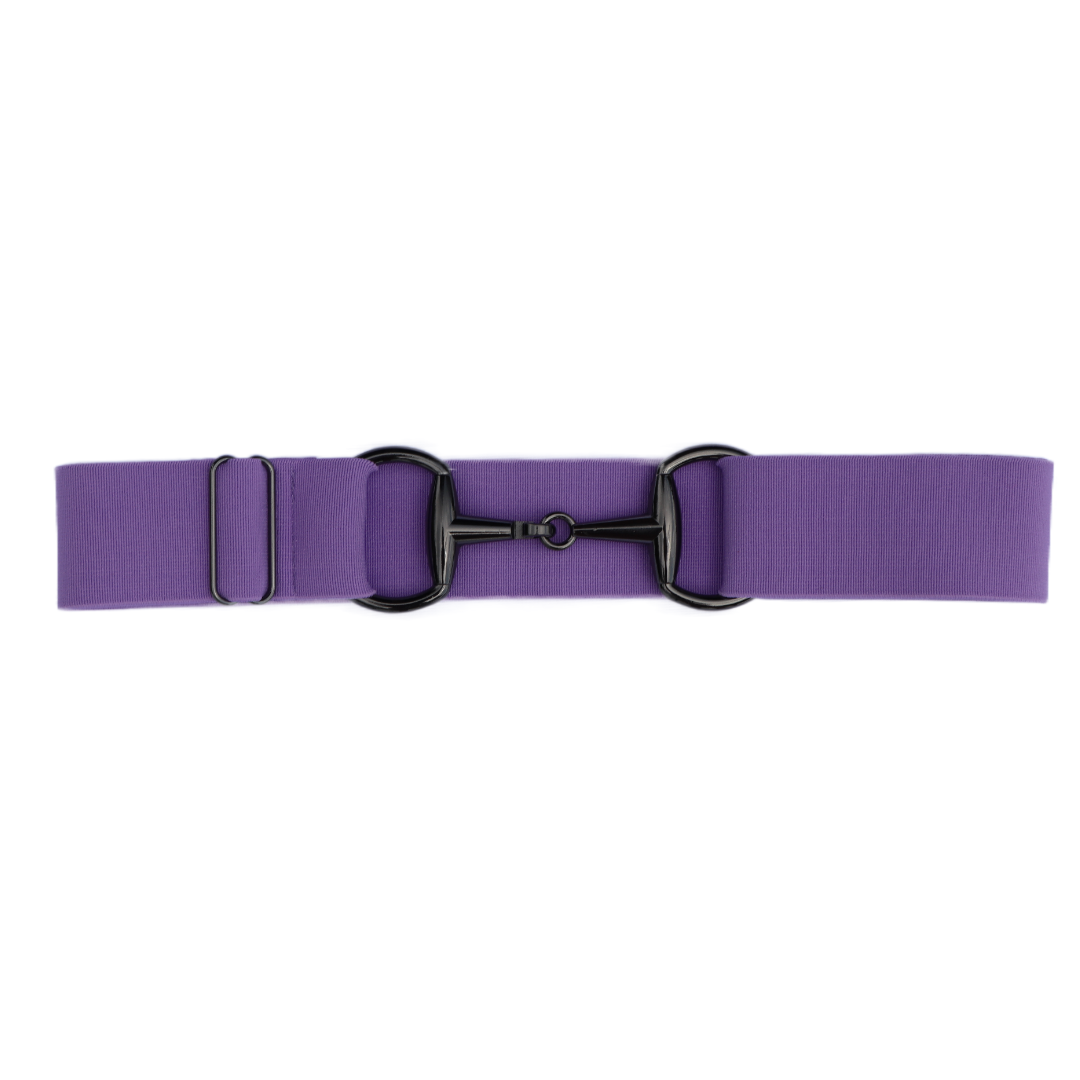 Divine Equestrian Snaffle Comfort Fit Belt - Lavender