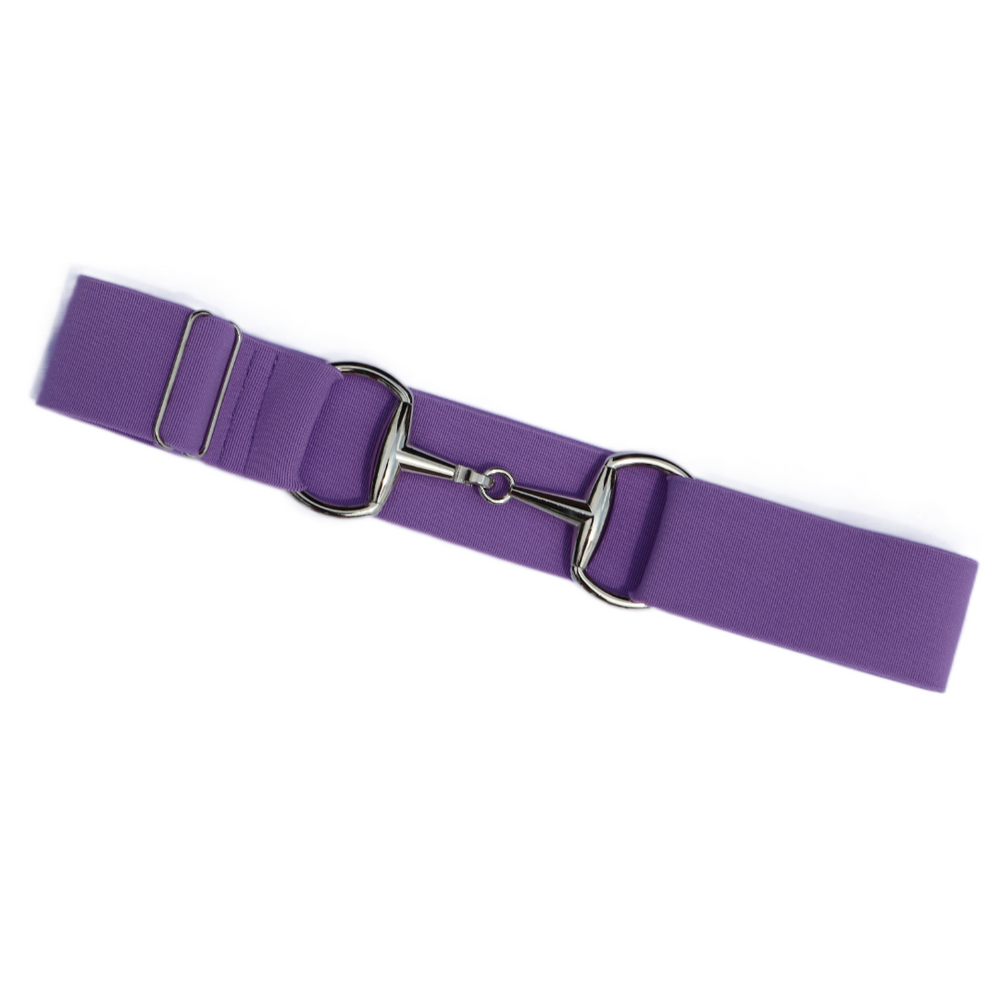 Divine Equestrian Snaffle Comfort Fit Belt - Lavender