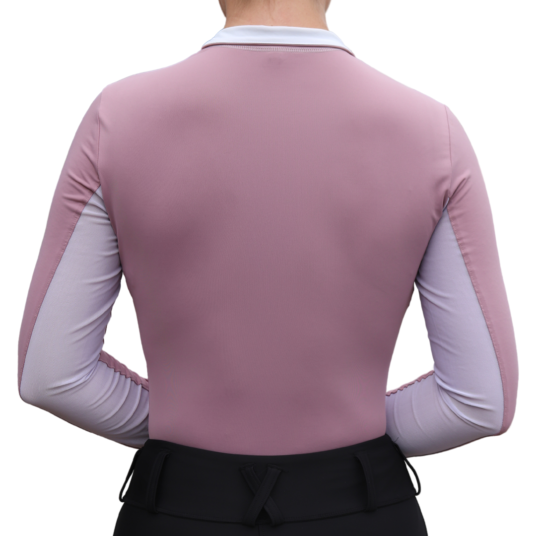 Divine Equestrian Sweet Lady Sun Shirt - Lilac Purple