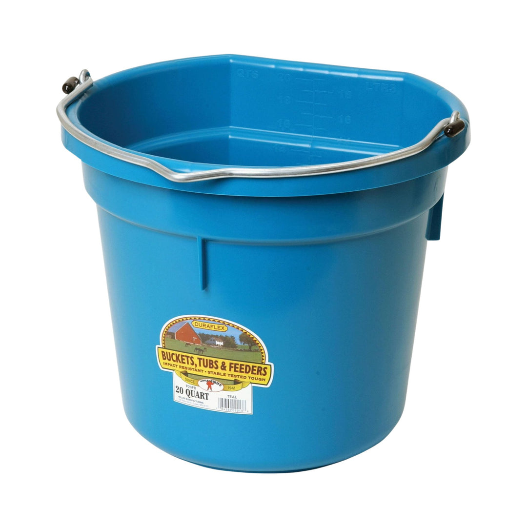 Little Giant Plastic 20 Quart Flat Back Bucket - Corro