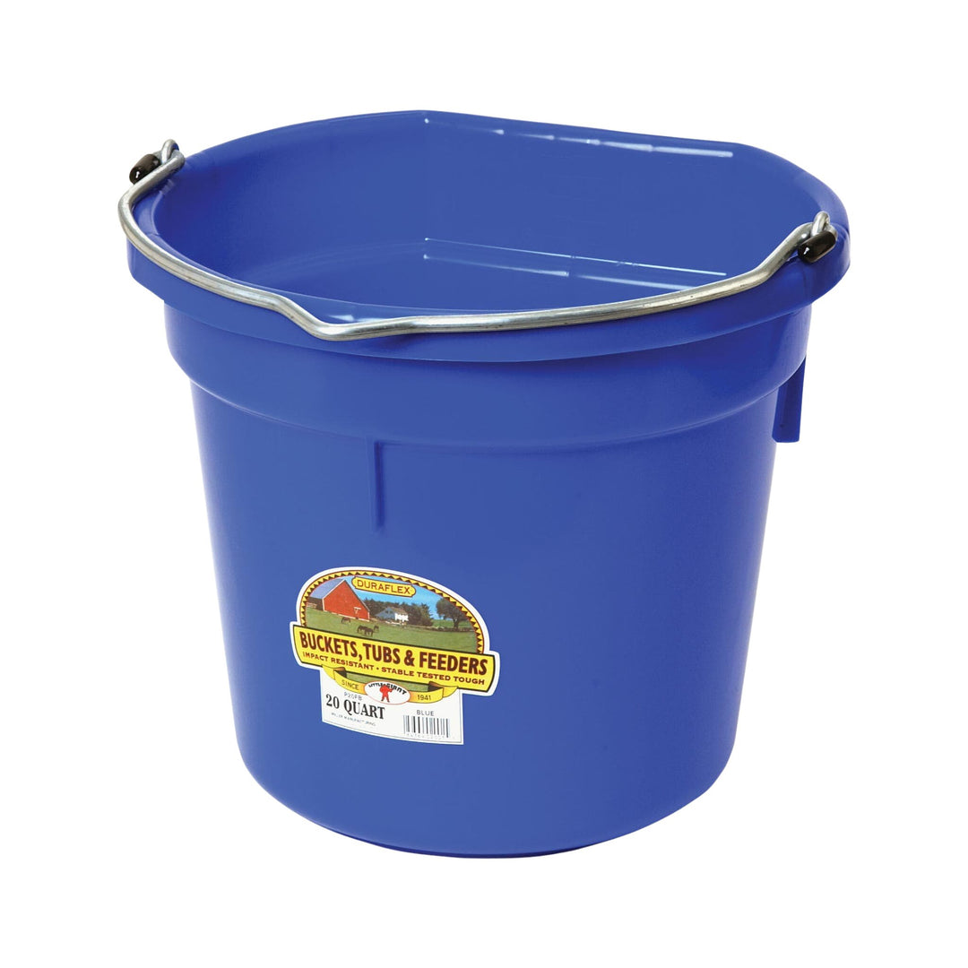 Little Giant Plastic 20 Quart Flat Back Bucket - Corro