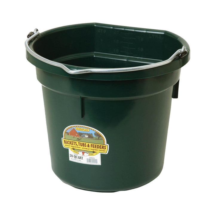 Little Giant Plastic 20 Quart Flat Back Bucket - Corro