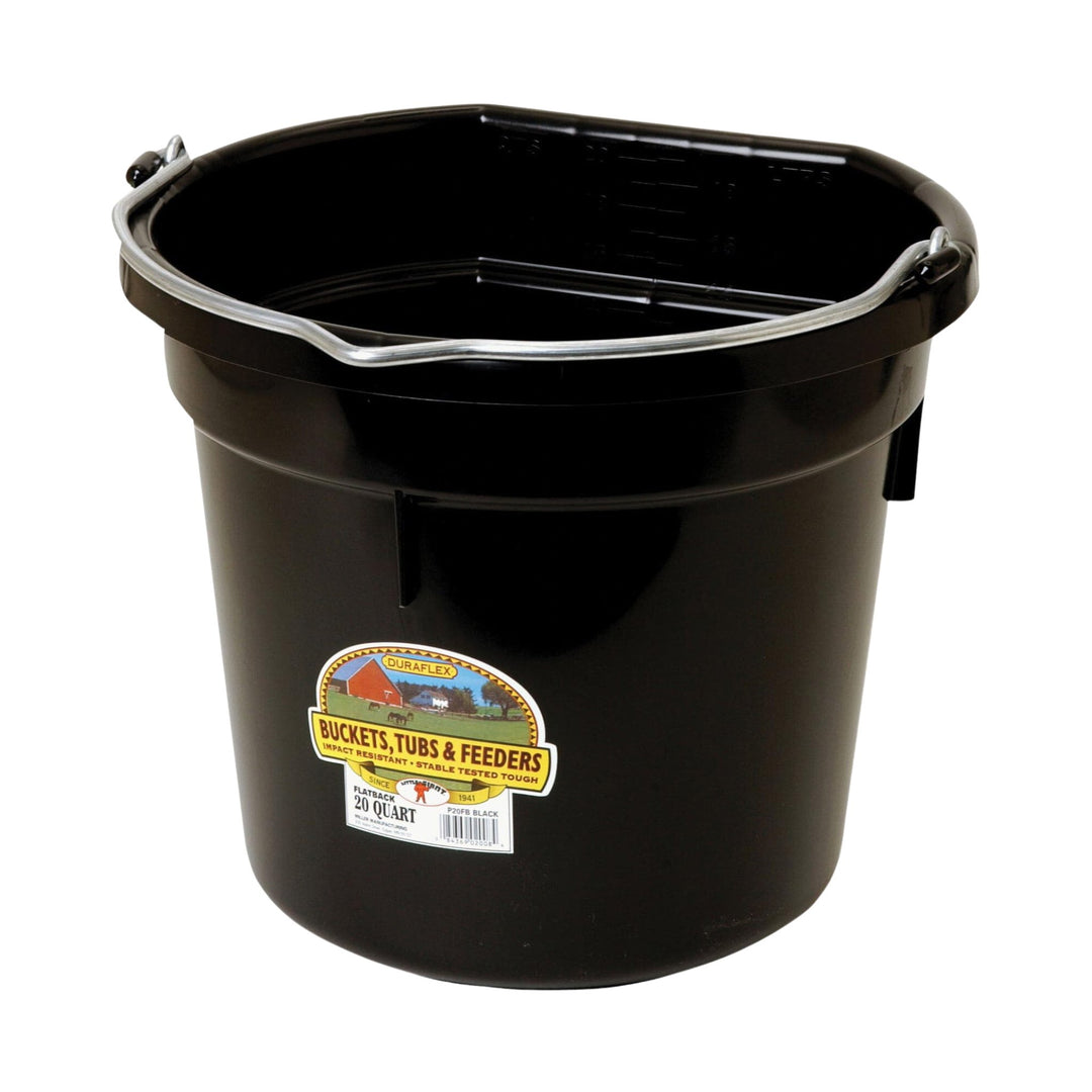 Little Giant Plastic 20 Quart Flat Back Bucket - Corro