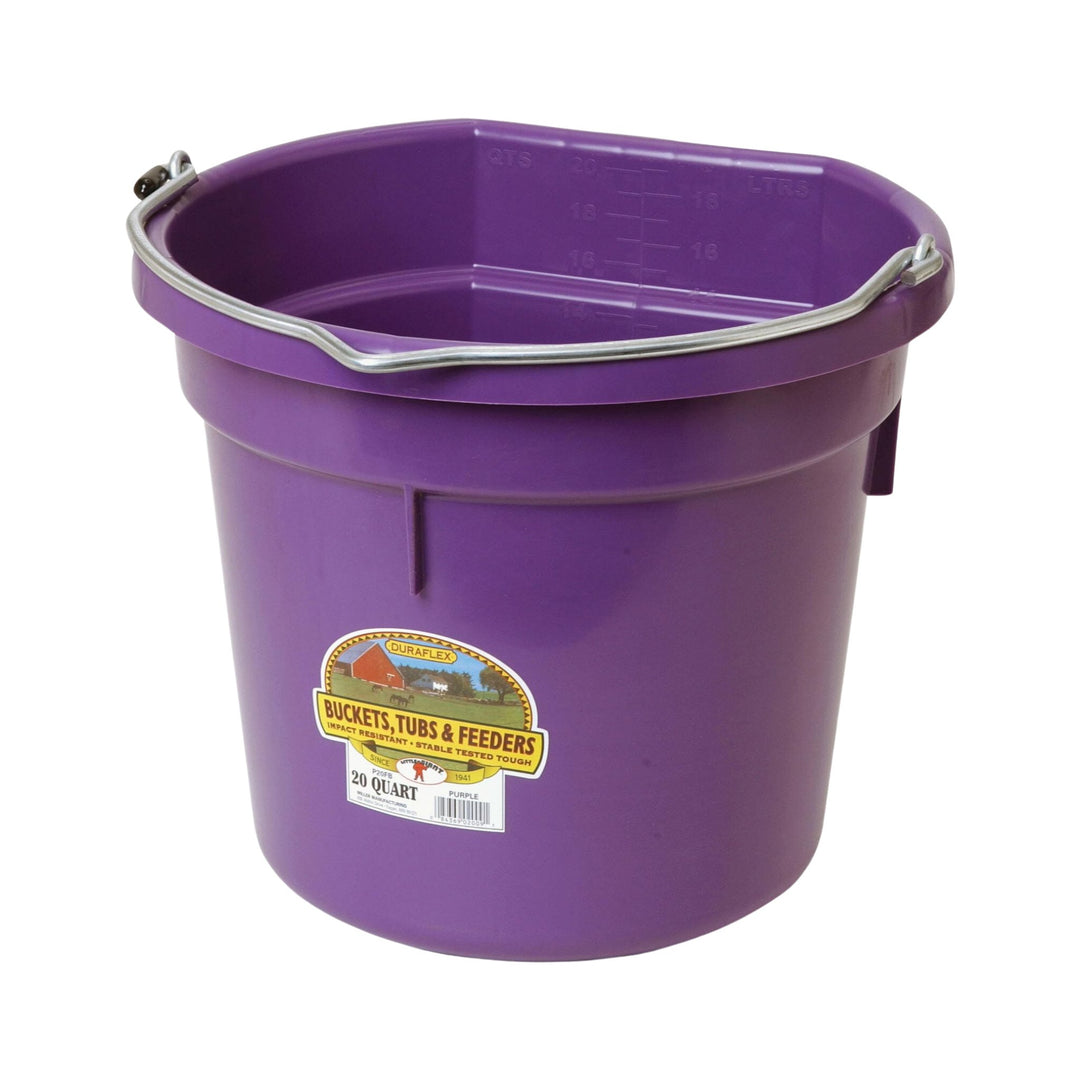 Little Giant Plastic 20 Quart Flat Back Bucket - Corro