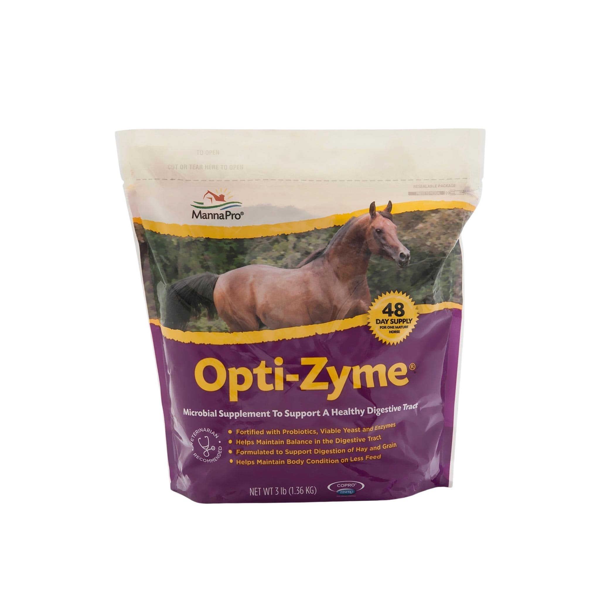 MannaPro Opti - Zyme Microbial Supplement - Corro