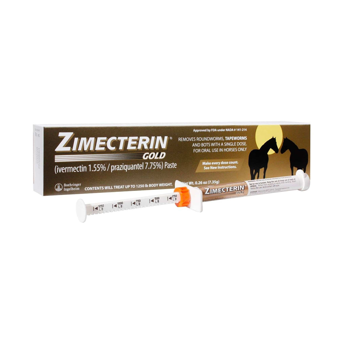 Meriyal Merial Zimecterin Gold Horse Dewormer | Corro