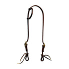 Mustang Slip Ear Headstall with Tie Ends - Corro