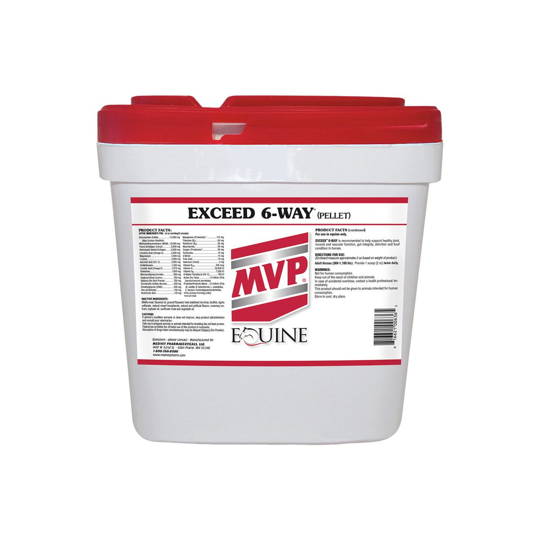 MVP Exceed 6 - Way Pelleted Supplement - Corro