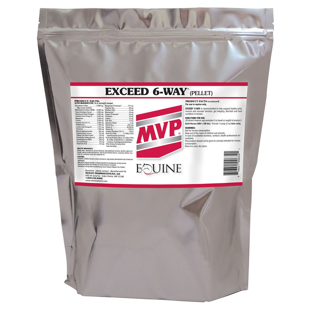 MVP Exceed 6 - Way Pelleted Supplement - Corro