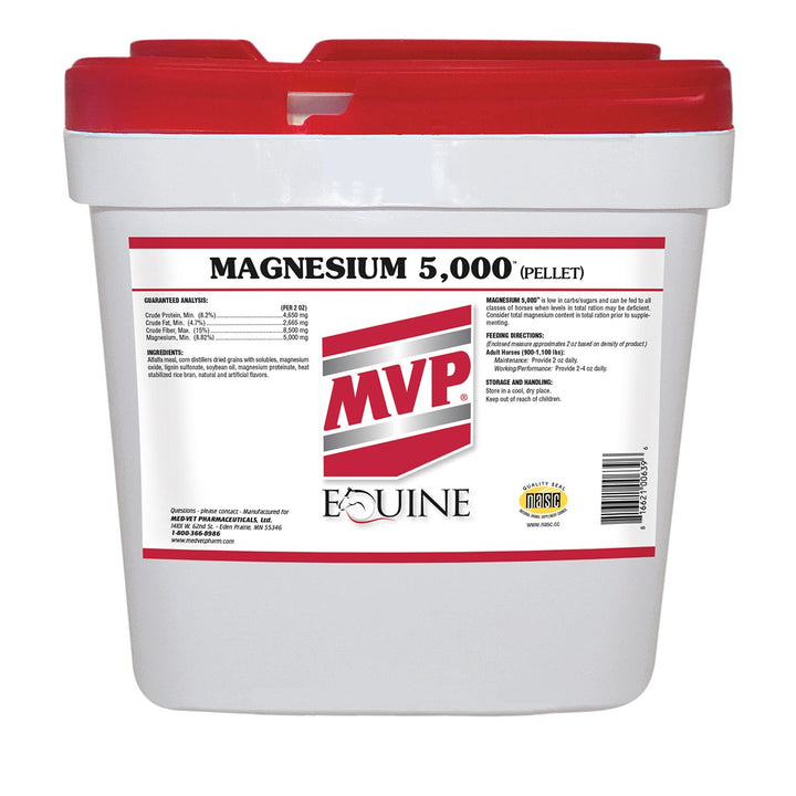 MVP Magnesium 5000 Pelleted Equine Supplement - Corro